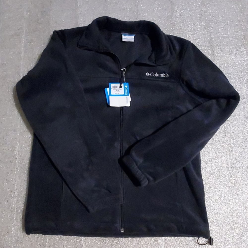 Columbia BLACK JACKET FLEECE S AND M 0306 0307